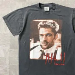 seven Brad Pitt S/S Movie T-Shirt Black