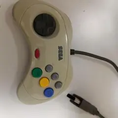 SEGA 6ボタン コントローラー 有線