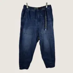 1354GERRYストレッチデニム＆チノベーカーワイドパンツゆるだぼドローコード