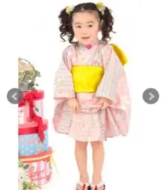 限定コラボ浴衣 セパレート 帯セット