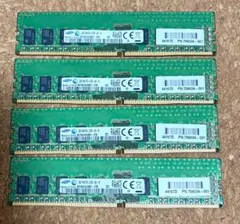 DDR4-SDRAM 8GBx4枚（合計32GB) サムスン
