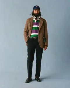 Drake’s ツイード ジャケット jacket ドレイクス　drakes