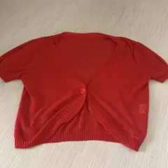 早い者勝ち　カーディガン　重ね着　トレンド　チビ　ミニ　ショート丈