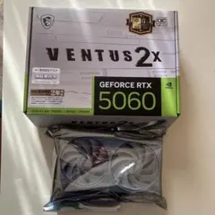 未使用　MSI VENTUS 2X GEFORCE RTX 5060 OC
