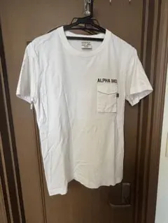 ALPHA INDUSTRIES Tシャツ M ホワイト