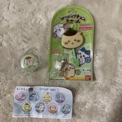 【新品未開封】ちいかわ　ロリポップチョコチャーム&缶バッジ　くりまんじゅう