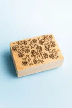 horimetougeiホリメトウゲイ花柄総柄ハンコレ スタンプフェスティバル