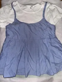 a.v.v 子供服　青チュニック 150