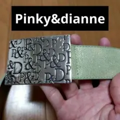 ミントグリーン ベルト メタルバックル