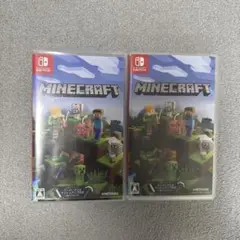 Minecraft NINTENDOSWITCH ケースのみソフトなし