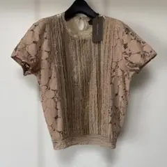 最終価格!FRENCH PAVE❤︎違素材ブラウス⭐︎未使用タグ付き!