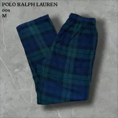 00sラルフローレンパジャマパンツPoloRalphLaurenイージーパンツM