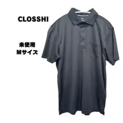 CLOSSHI メンズポロシャツ 未使用 Mサイズ ブラック　夏服