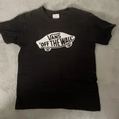 Vans オフ・ザ・ウォール Tシャツ S ブラック