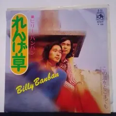 ビリー・バンバン れんげ草 45RPM