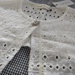 【新品タグ付き】SUMI STYLE ❋ホワイト❋ つけ襟