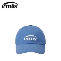 emis ベースボールキャップ 青