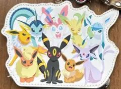 ポケモン イーブイフレンズ ブイズ リール付きパスケース