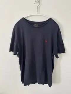 Polo Ralph Lauren Tシャツ ネイビー 赤ロゴ