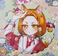 手描きコースター　オリジナル