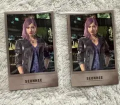 龍が如く　セガストア　ショットイメージカードコレクション　ソンヒ　2点セット
