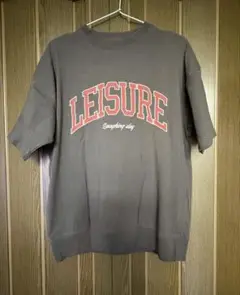Quash LEISURE ダークブラック 半袖Tシャツ