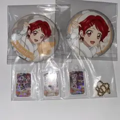 一ノ瀬かえで　ホワイトポンチョ　缶バッジ　グッズコレクション
