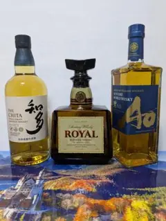 サントリーウイスキー3本セット シングルグレーン、モルトグレーンブレンデッド