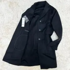 37タグ付き未使用品 鎌倉シャツ ロングコート M ブラック