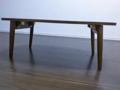 ブラウンの長方形座卓