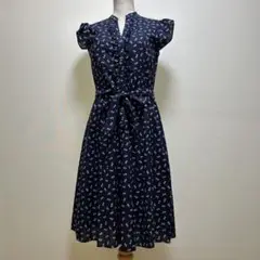 美品　ローラアシュレイ　ワンピース　花柄
