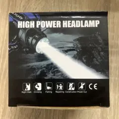 【未使用】ハイパワーヘッドランプ LED 電池式