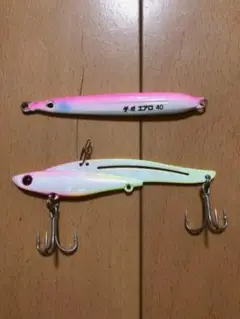 撃投エアロ40g 鉄板ロング35g セットアッパーLH125 SLSセット