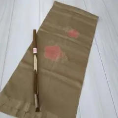 新品☆正絹・手描き友禅♪金彩!上品な高級フォーマル 帯揚げ帯締めセット