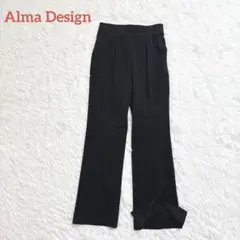 【アルマデザイン】美品！イージータックパンツ　薄手やわらか素材　ストレッチ