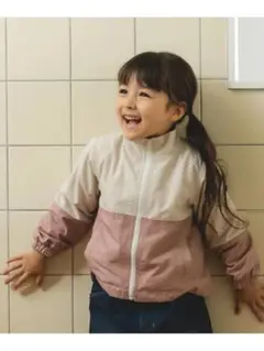 ꕤꕤꕤペアマノン/フロントジップ バイカラー裏ボアナイロンジャケット