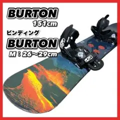 ☆初心者おすすめ☆ Burton バートン スノーボードセット