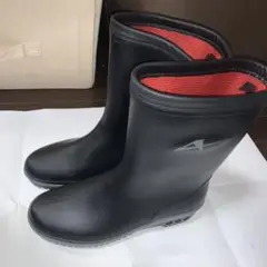 キッズ 長靴 23cm ブラック