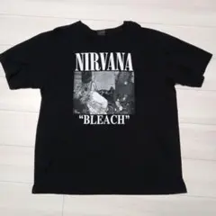 NIRVANA BLEACH ブラック バンT
