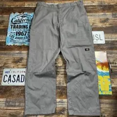 Dickies LooseFit ダブルニーワークパンツ 40×34 2XL相当