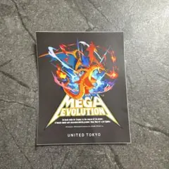 ポケモン MEGA EVOLUTION ステッカー UNITEDTOKYO