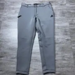 アディダスゴルフ ロングパンツ ダンボールニット ストレッチ ジョガーパンツ