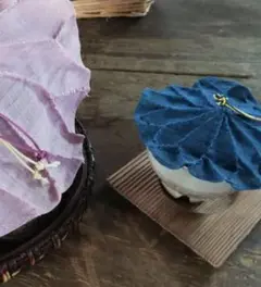 ボジャギ 製作キット　カップの蓋　小3枚