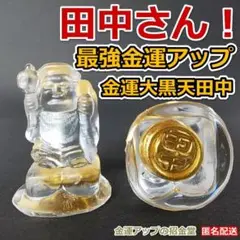『金運 大黒天 田中』最強金運アップ レジンアート 金運お守り 358