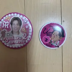 阪神タイガース　梅野隆太郎選手缶バッジ