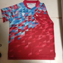 VICTAS 卓球ウェア Lサイズ 幾何学模様