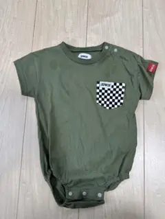 EDWIN ベビー サイズ70 グリーン 半袖ロンパース