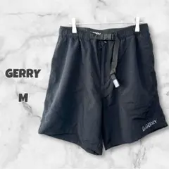 【美品】GERRY ブラックショートパンツ 調整ベルト付き 水陸両用 ナイロン