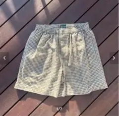 OEIGHT gingham check shorts