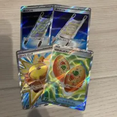 ポケモンカード　夜のタンカsr なかよしポフィンsr ファイトゴングsr